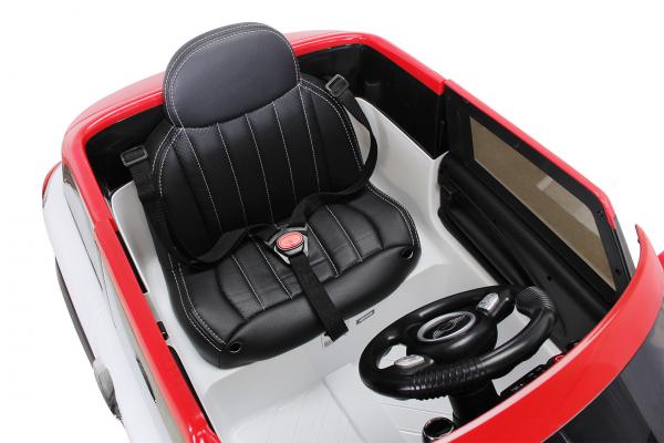 Kinder Elektroauto Mini Cooper Paceman Lizenziert 2x45 Watt Motor Weiß - Elektro Auto Elektroauto Kinderauto